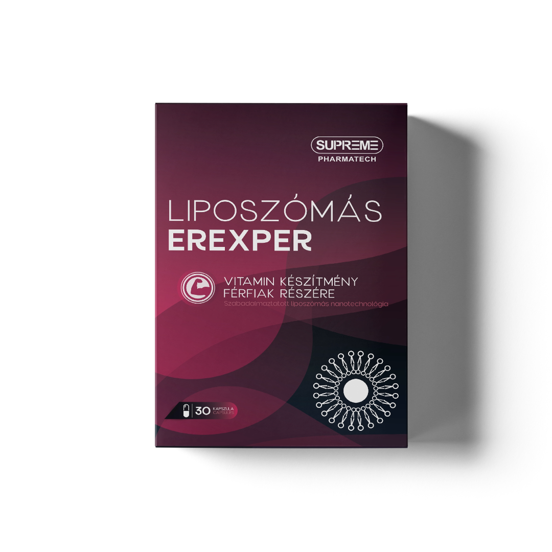 Liposzómás EREXPER - a férfierő támogatásáért